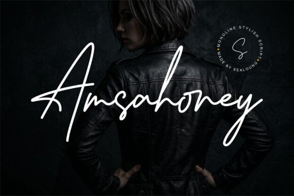 Amsahoney Signature Script: Elevating Design with Handwritten Elegance