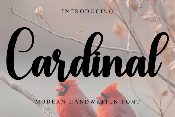 Cardinal Font: A Festive Addition to Your Design Toolkit