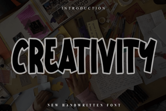 Creativity: A Playful Font for Expressive Design