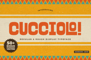 Cucciolo: A Playful Display Font with Mexican Cultural Roots
