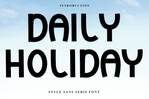 Daily Holiday: A Festive Font That Elevates Your Holiday Designs