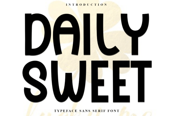 Daily Sweet: A Festive Font for Holiday-Themed Designs