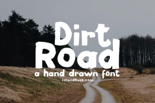 Dirt Road: A Rustic Font for Creative Projects