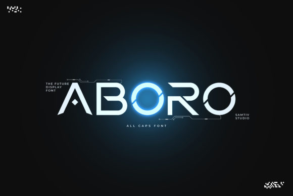 Discover Aboro: A Futuristic Font for Modern Design