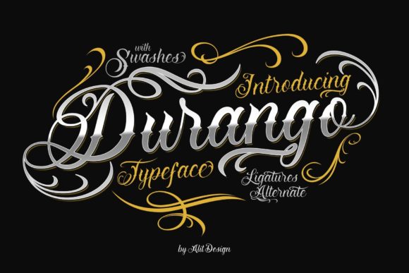 Durango Font: Gothic Elegance for Bold Design