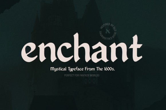 Enchant: A Timeless Celtic-Inspired Typeface