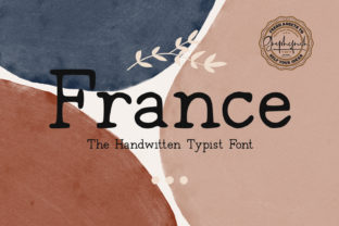 France: A Serif Font Inspired by Typewriter Letters