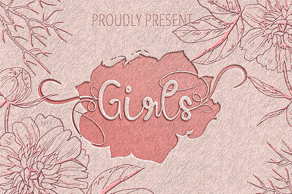 Girls: A Handwritten Font That Adds Personality to Your Designs