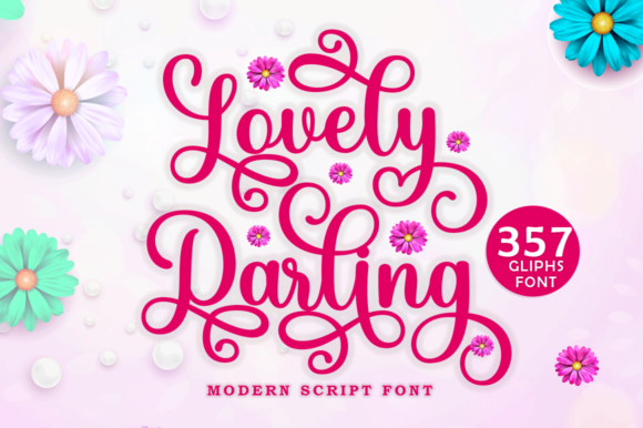 Lovely Darling: A Versatile Handwritten Font for Creative Projects