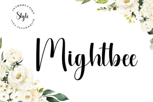 Mightbee: A Modern Handwritten Script Font for Sophisticated Design