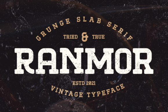 Ranmor: A Bold Vintage Font for Modern Creativity