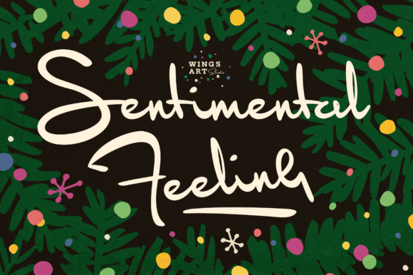 Sentimental Feeling Script Font