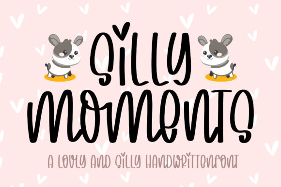 Silly Moments Font: A Playful Touch for Creative Projects