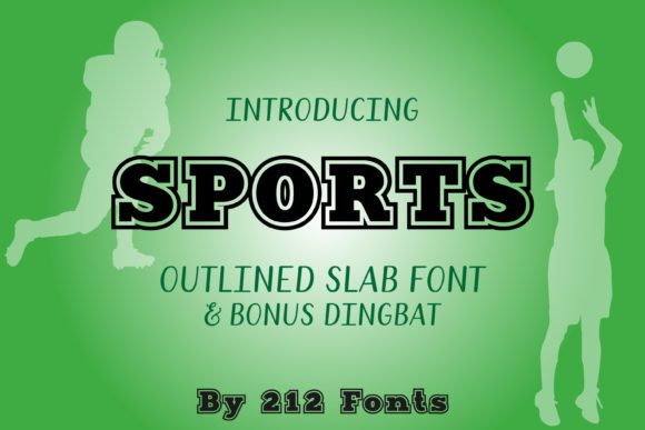 Sports: A Bold Display Font for Dynamic Designs