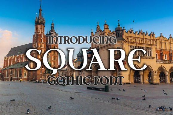 Square: A Strategic Choice for Professional Typography