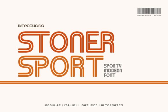 Stoner Sport Font for Bold Visual Impact