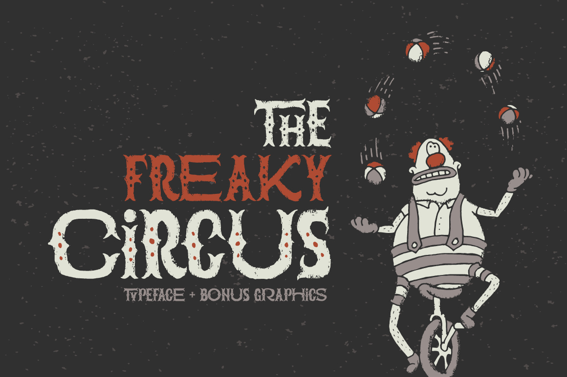 The Freaky Circus: A Unique Blend of Art and Typography