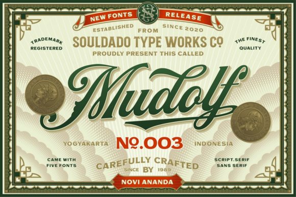 The Timeless Elegance of Mudolf: A Font That Bridges the Past and Present